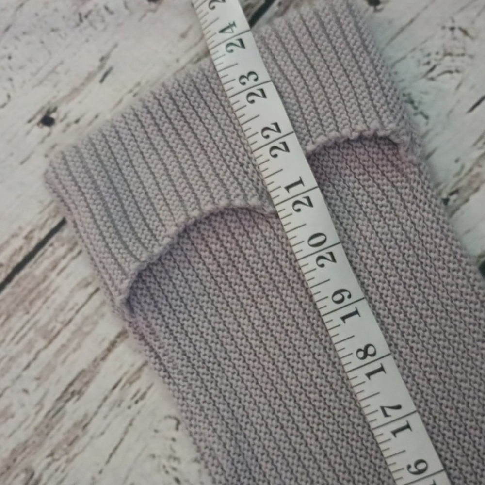 Laju Gray Inverted Seam Cotton Blend Sweater L - Picture 6 of 8